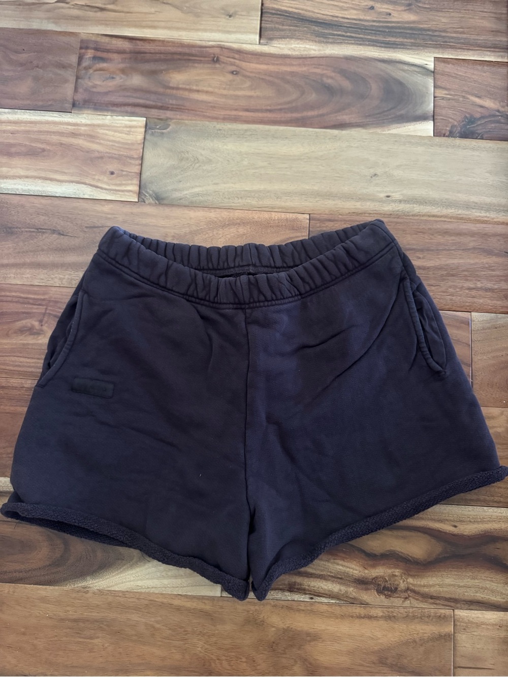 Set Active Women’s Black Casual Elastic-Waist Shorts